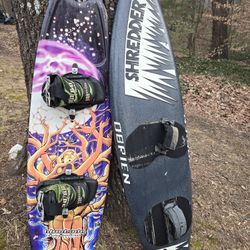 Wakeboards - Blindside Charly Patterson Pro and O’Brien “Shredder” Ss5.6 Wakeboards