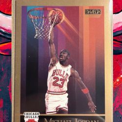 Michael Jordan 1990-91 SkyBox Basketball Card – Chicago Bulls