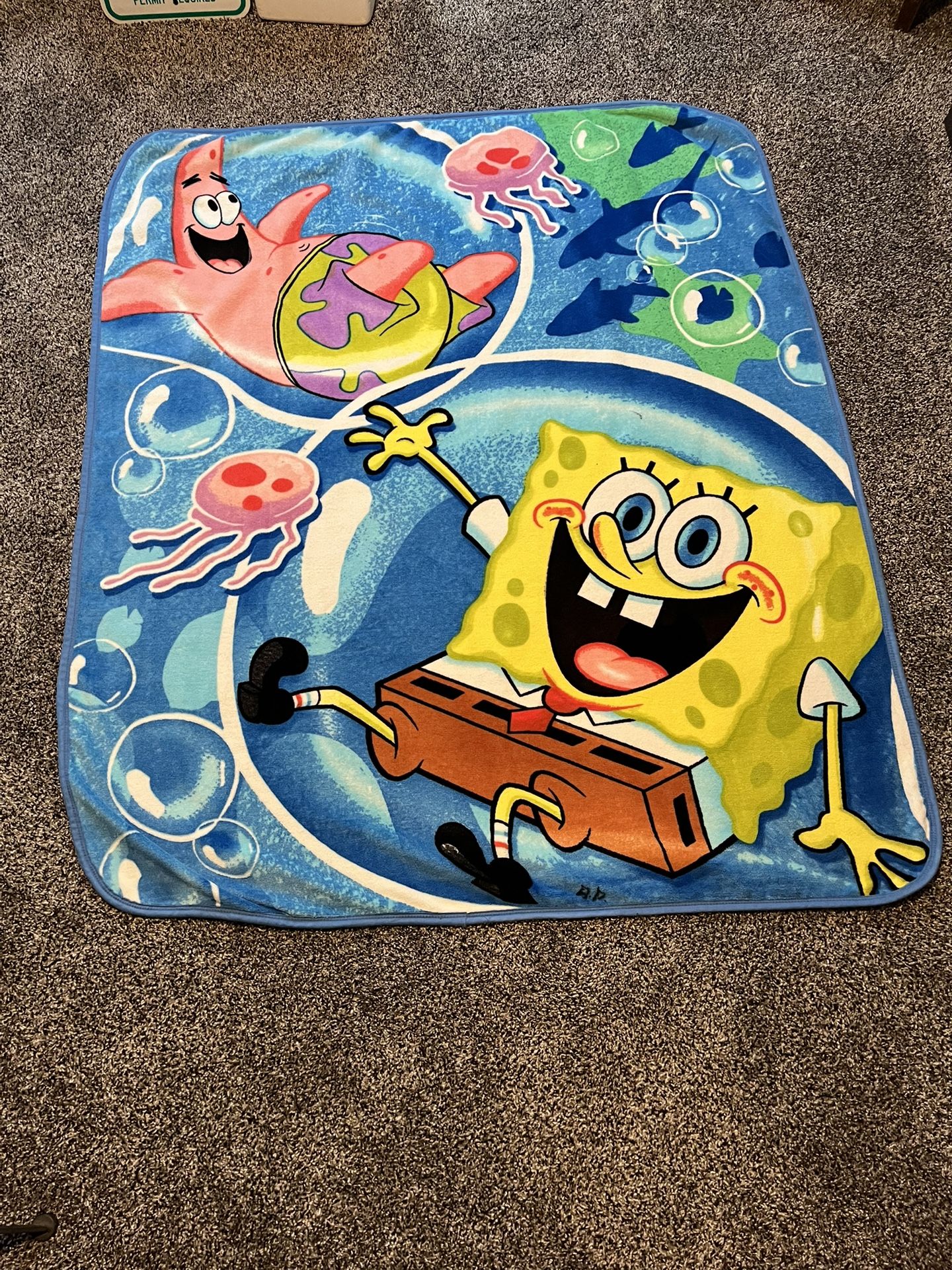 SpongeBob blanket