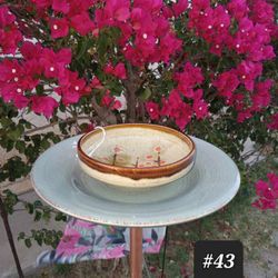 Bird Bath & Bird Feeder