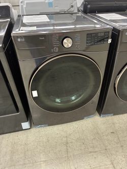 LG ThinQ Front-Load Dryer