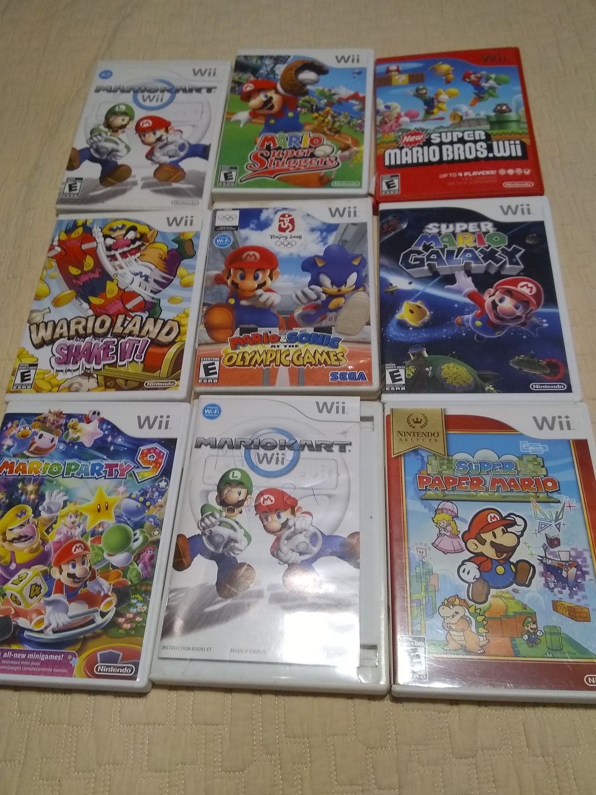 Wii mario games