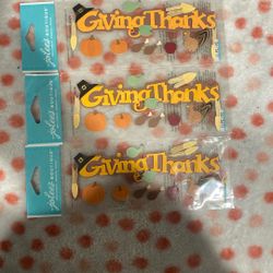 Giving Thanks Scrapbooking Stickers