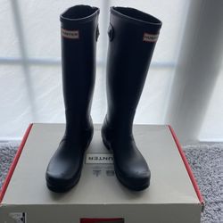 Hunter Boots Original Black Tall Size 7
