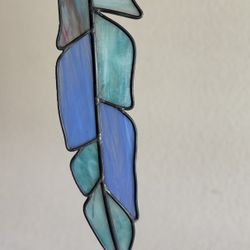 Stained Glass Feather 