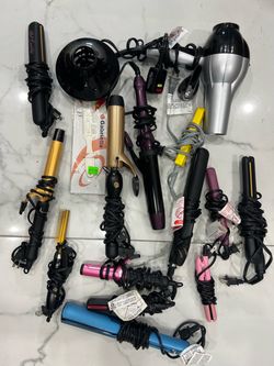 Hair Stylist Lot - Tools, Human Hair & Extensions