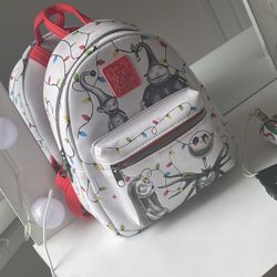 The Nightmare Before Christmas Mini Backpack With Matching Wallet