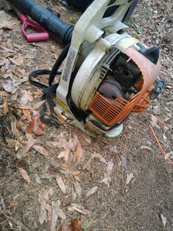 Stihl and Husqvarna blowers