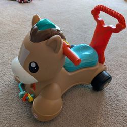 Fisher-Price Walk Bounce and Ride Pony