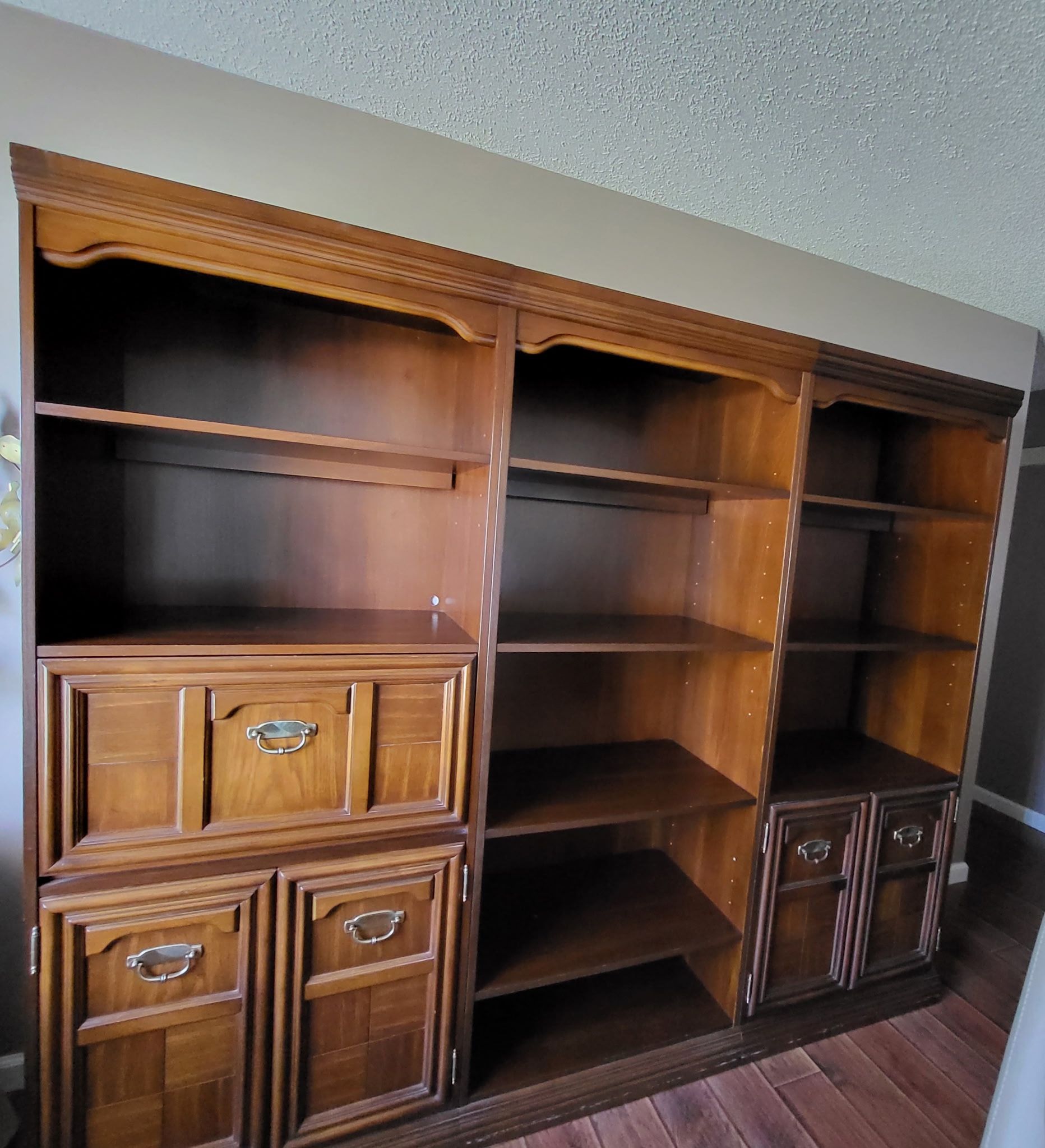 Trio wall Unit - Great Condition, Grand Walnut Color - Open To Offers!