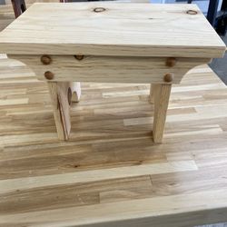 Hand Made Wood Stool