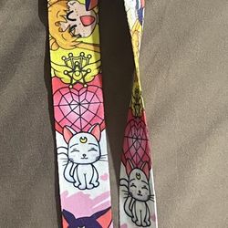 Sailor Moon Lanyard For Keys