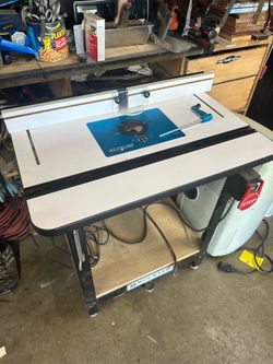 Rockler Routing Table w/router