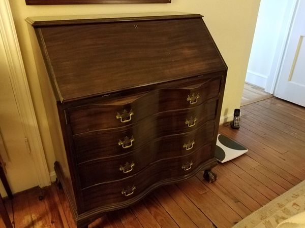 Magohany Drop Leaf Desk For In Arlington Va Offerup Magohany Drop Leaf Desk