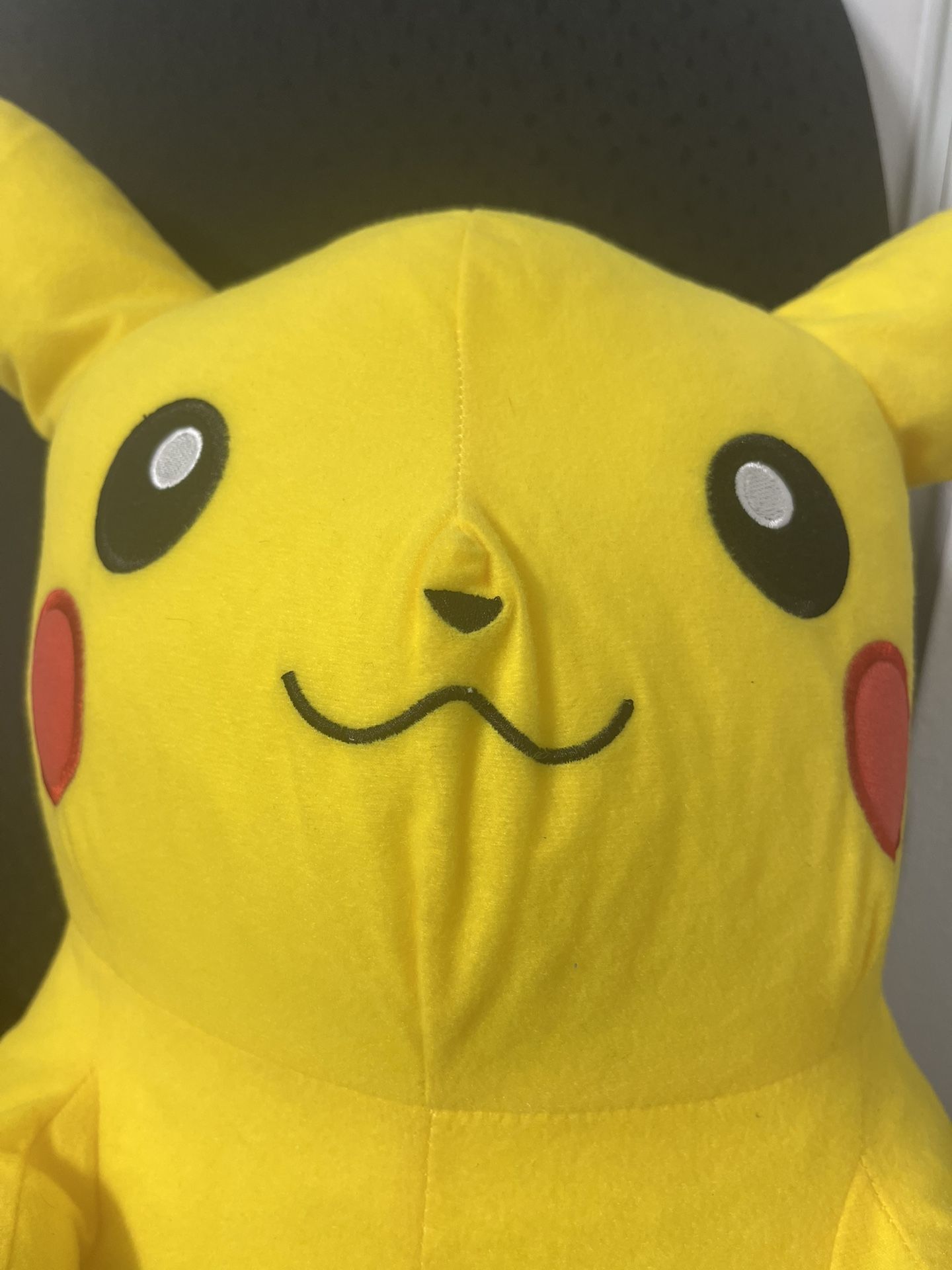 Jumbo Pikachu Plush 20"T 12"W - Official Pokémon