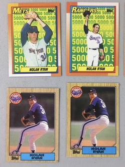 23 Nolan Ryan baseball cards 1987-1991
