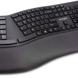 Kensington Pro Fit Ergonomic Wireless Keyboard and Mouse - Black (K75406US)