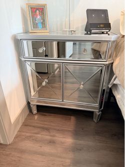 Mirror Side Tables