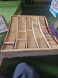 Late 80s - 2000s baseball cards