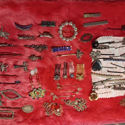 Hair Barrettes  Wedding