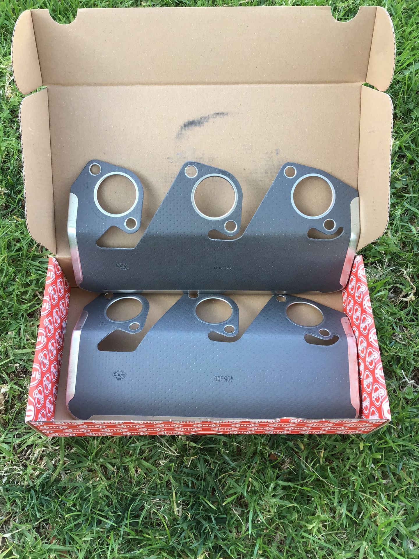 Germany OEM Original Equipment Manufacturer BMW E30 Manifold Gasket Exhaust System Heat Shield Engine Cylinder Head Replacement 3 5 Series Auto Parts