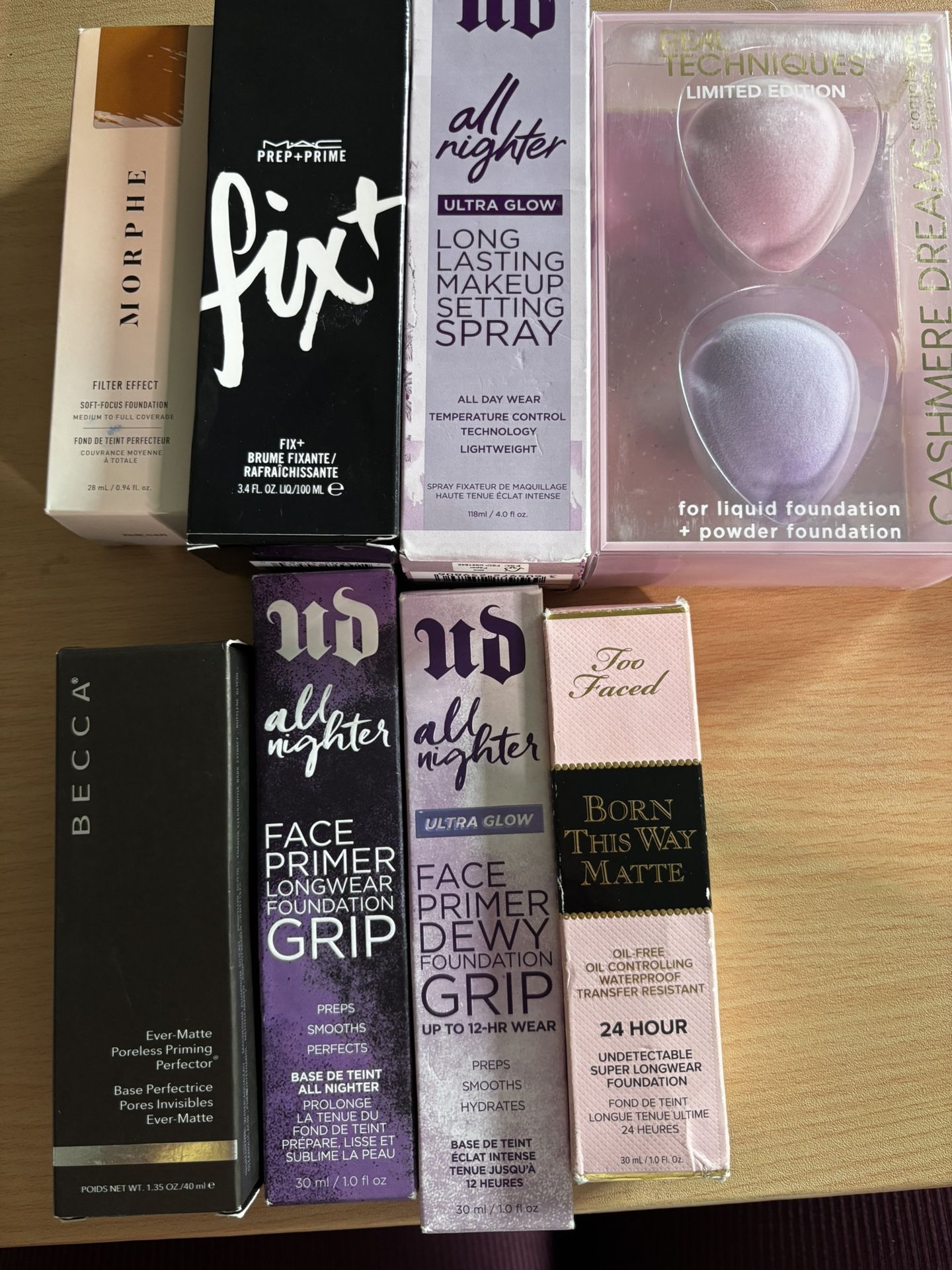 Primers , Settings Spray And Foundation