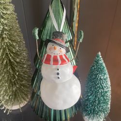 Snowman Christmas Ornament 