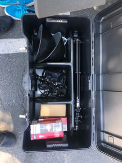 Lights and two stands