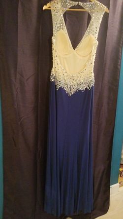 New royal Blue dress size 14