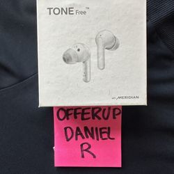 LG Tone Free Wireless Bluetooth Earbuds  FN5W