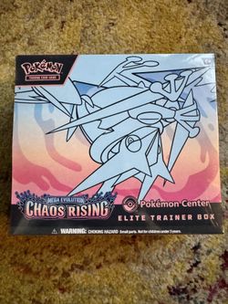 Chaos Rising Pokemon Center Elite Trainer Box