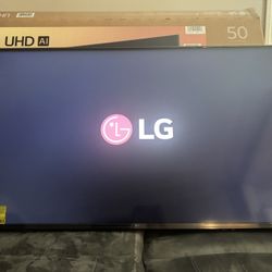 LG 50" 4K UHD UA75 AI Smart TV, 