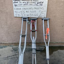 Crutches Muletas