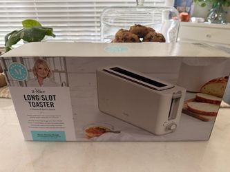 Martha Stewart 2 Slice Long Slot Toaster