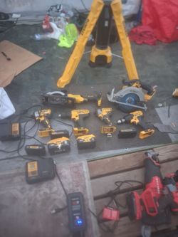 DeWalt cordless tools two Chargers