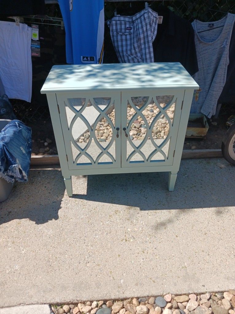 Teal Cabinet