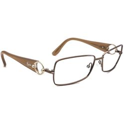 Gucci Women's Eyeglasses GG 2840 UBG Brown Rectangular Frames (read)