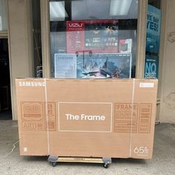 65" FRAME SAMSUNG 4K SMART TV CLEARANCE PRICE!!!