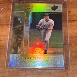 Upper Deck Derek Jeter Refractor 1999 Baseball Card 