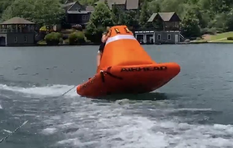 Airhead Big Orange Cone Towable Tube