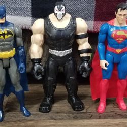 Action figures Toys Batman, Bane,superman 