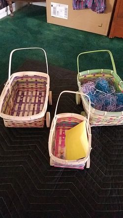 Cute Easter baskets