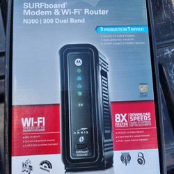 3 in One SURFboard MODEM-Wifi-Router