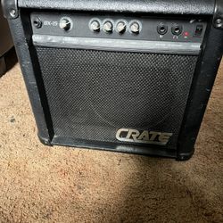 Crate BX15 Guitar Amplifier.