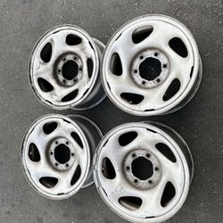 4 — 16x7 6x5.5 6x139.7 Stock Tacoma Tundra 4Runner Yukon Tahoe Wheels Rims
