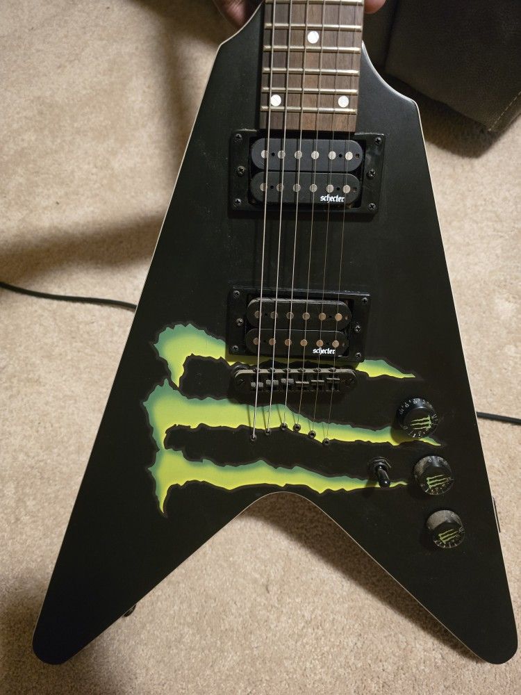 Monster Energy Electric Guitar