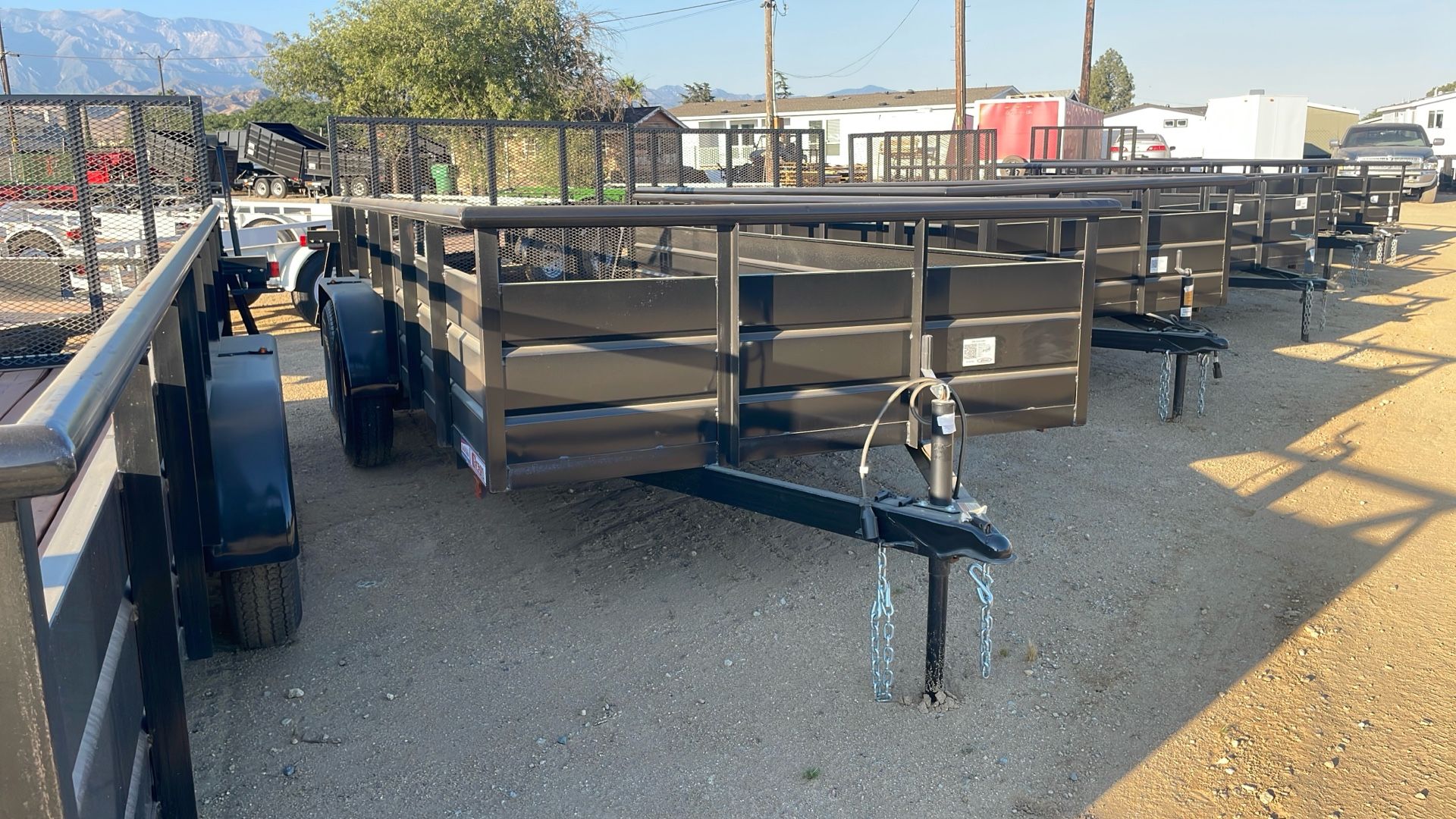 7x16 Landscape Trailer With Electric Brakes