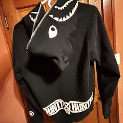 Bape X Bouty Hunter Zip Hoodie 