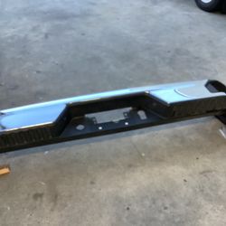 2019-2020-2021-2022 CHEVROLET SILVERADO 1500 GMC SIERRA REAR BUMPER COMPLETE USED OEM 
