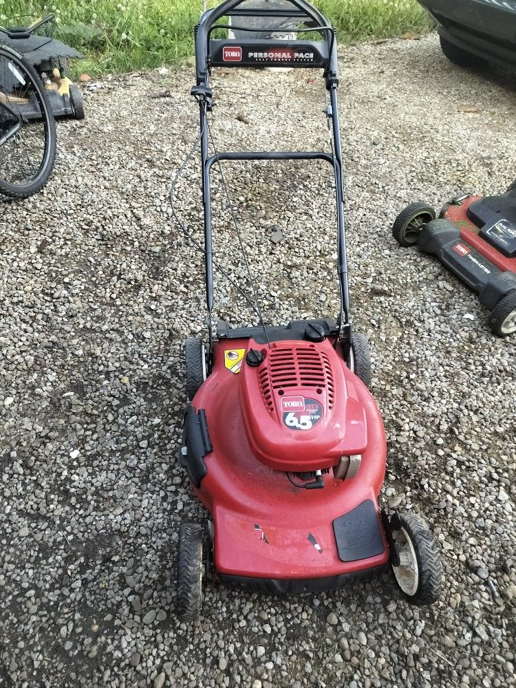 Toro Self Propelled Mower